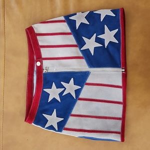 Free People Understated Leather Liberty Skirt